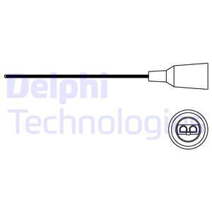 DELPHI ES10674-12B1 Sonda lambda-Sonda lambda-Ricambi Euro