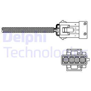 DELPHI ES10797-12B1 Sonda lambda-Sonda lambda-Ricambi Euro