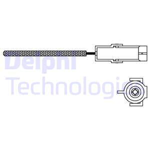 DELPHI ES10966-12B1 Sonda lambda-Sonda lambda-Ricambi Euro