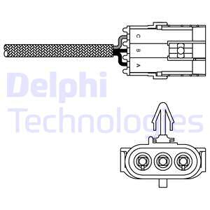 DELPHI ES10970-12B1 Sonda lambda-Sonda lambda-Ricambi Euro