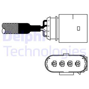 DELPHI ES10981-12B1 Sonda lambda-Sonda lambda-Ricambi Euro