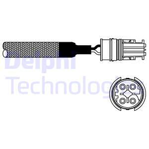 DELPHI ES10983-12B1 Sonda lambda-Sonda lambda-Ricambi Euro