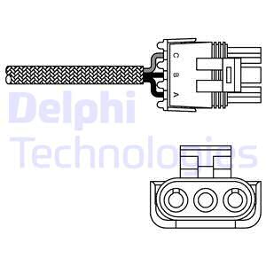 DELPHI ES10996-12B1 Sonda lambda-Sonda lambda-Ricambi Euro