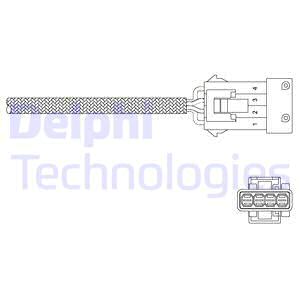 DELPHI ES11035-12B1 Sonda lambda-Sonda lambda-Ricambi Euro