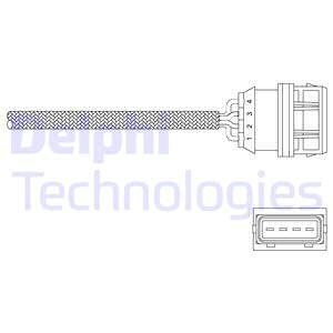 DELPHI ES11036-12B1 Sonda lambda-Sonda lambda-Ricambi Euro