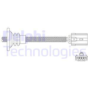 DELPHI ES11037-12B1 Sonda lambda-Sonda lambda-Ricambi Euro