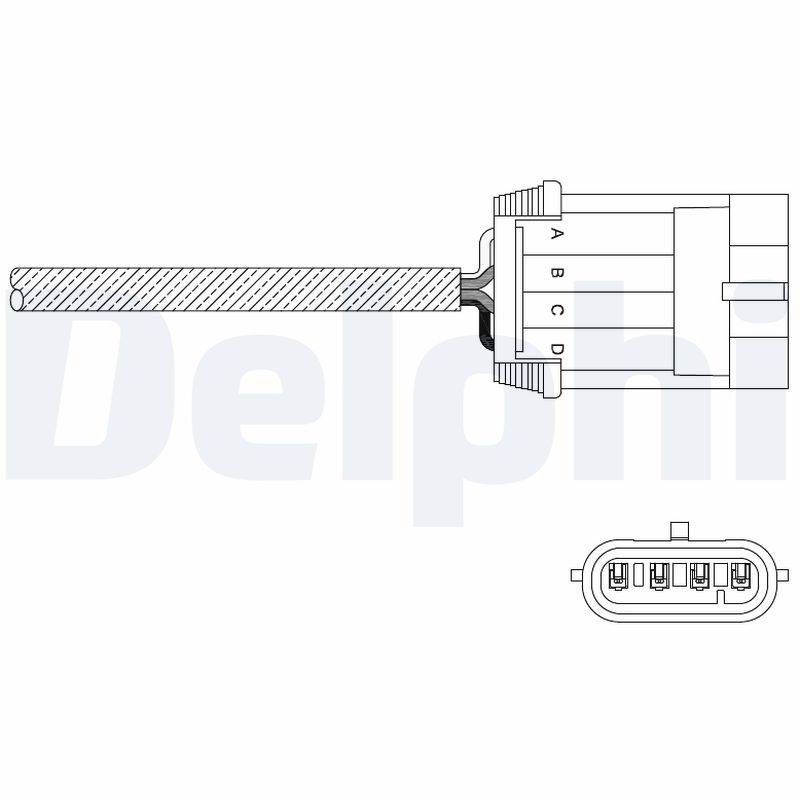DELPHI ES11055-12B1 Lambda sonda