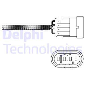 DELPHI ES20231-12B1 Sonda lambda