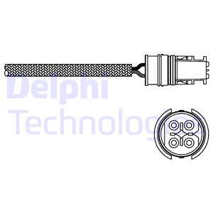 DELPHI ES20274-12B1 Sonda lambda-Sonda lambda-Ricambi Euro