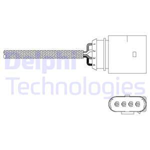 DELPHI ES20338-12B1 Sonda lambda-Sonda lambda-Ricambi Euro