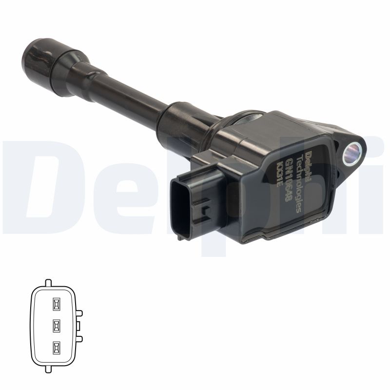 DELPHI GN10648-12B1 Bobina...