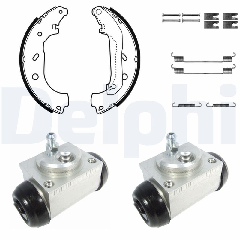 DELPHI KP1084 Kit ganasce freno-Kit ganasce freno-Ricambi Euro