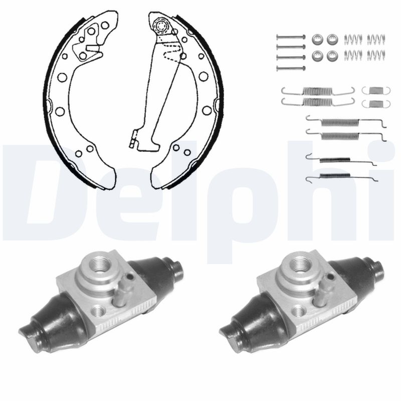 DELPHI KP1132 Kit ganasce freno-Kit ganasce freno-Ricambi Euro