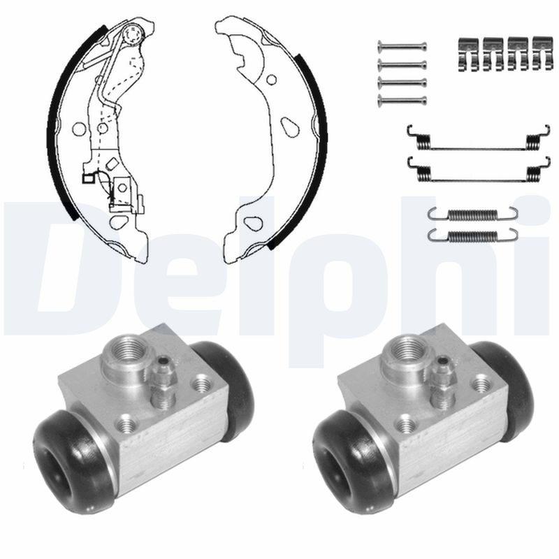 DELPHI KP1134 Kit ganasce freno-Kit ganasce freno-Ricambi Euro