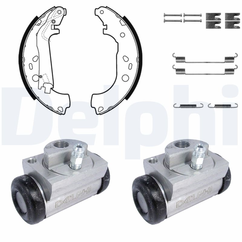 DELPHI KP1144 Kit ganasce freno-Kit ganasce freno-Ricambi Euro