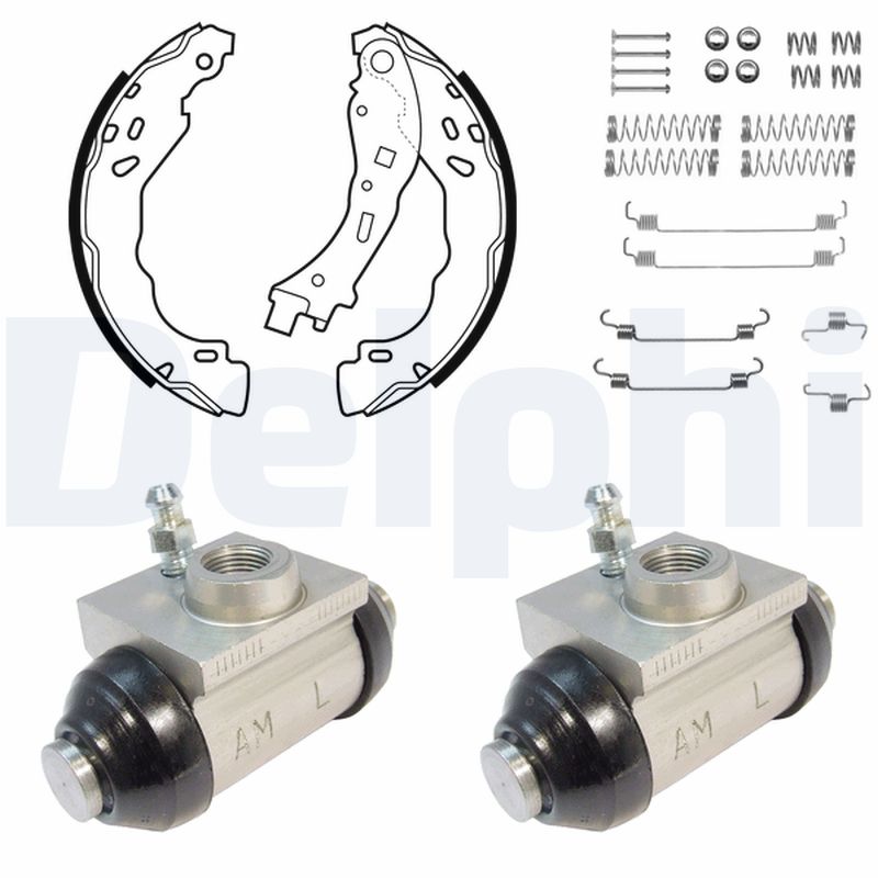 DELPHI KP1146 Kit ganasce freno-Kit ganasce freno-Ricambi Euro