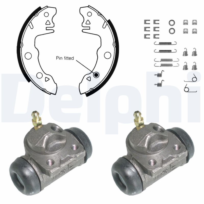 DELPHI KP672 Sada brzdových...