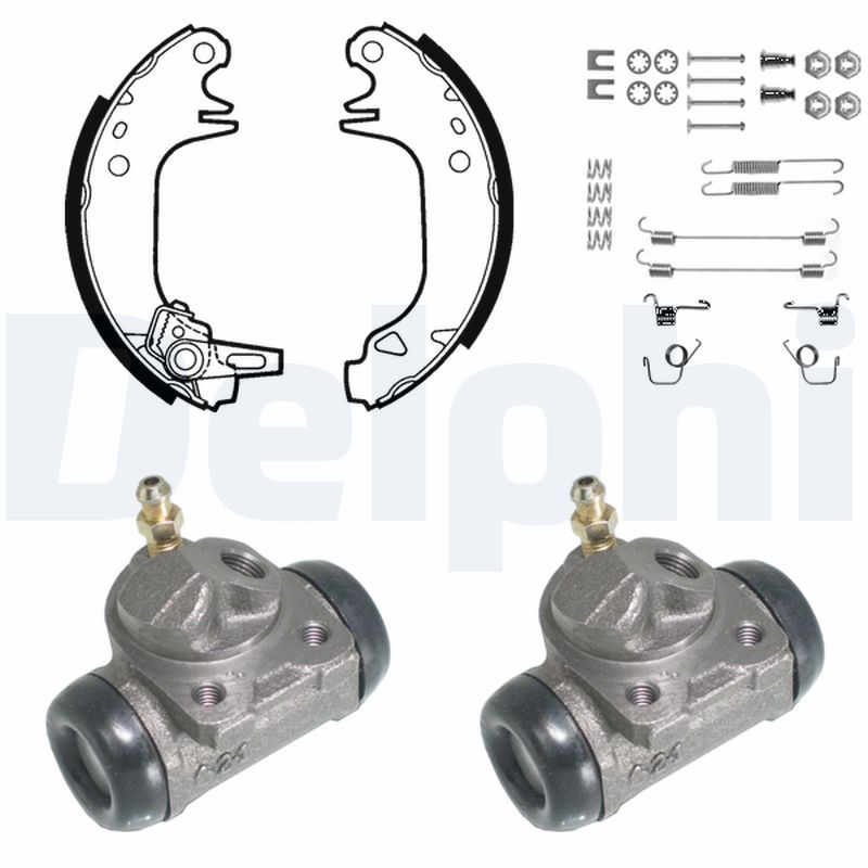 DELPHI KP788 Kit ganasce freno-Kit ganasce freno-Ricambi Euro