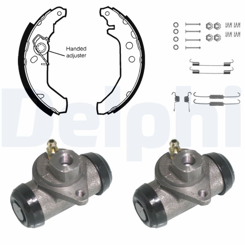 DELPHI KP824 Kit ganasce freno