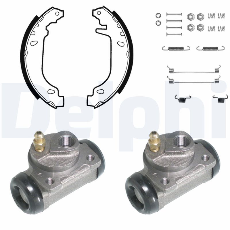 DELPHI KP828 Kit ganasce freno