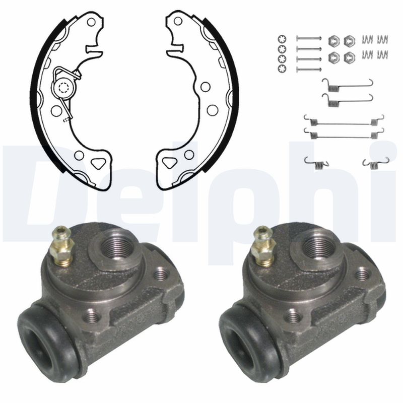 DELPHI KP870 Kit ganasce freno-Kit ganasce freno-Ricambi Euro