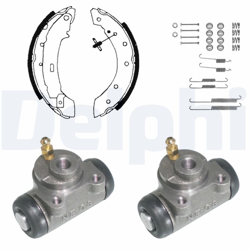 DELPHI KP874 Kit ganasce freno