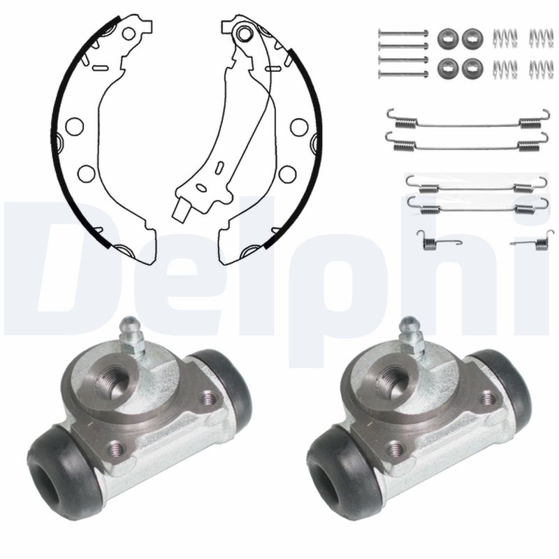 DELPHI KP904 Kit ganasce freno