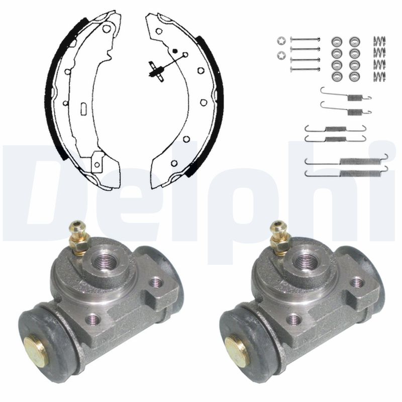 DELPHI KP951 Kit ganasce freno-Kit ganasce freno-Ricambi Euro