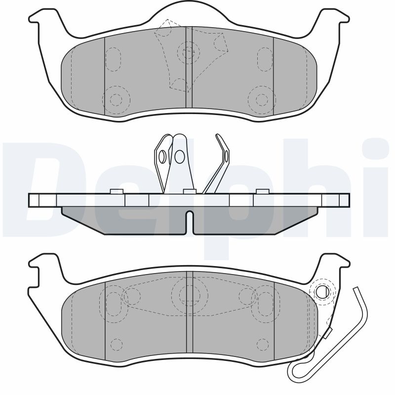 DELPHI LP1975 set placute...