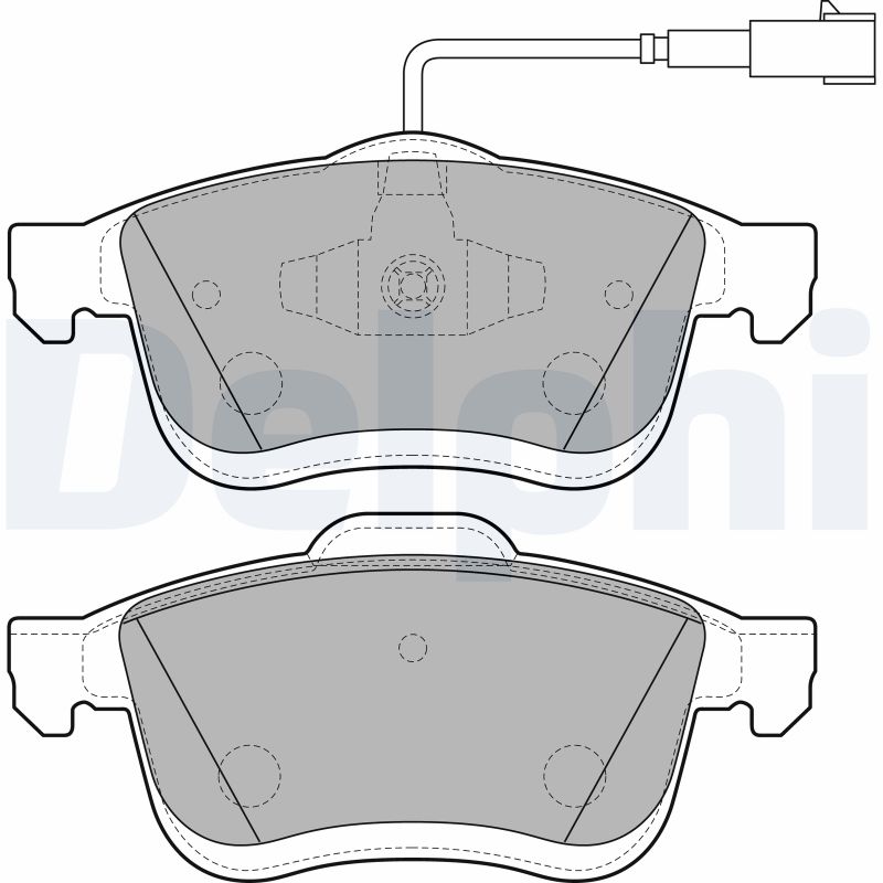 DELPHI LP2168 set placute...