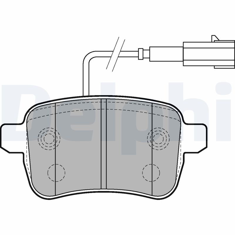 DELPHI LP2222 set placute...