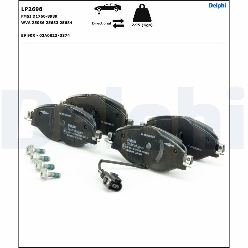Brake Pad Set, disc brake 2