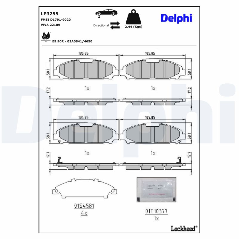 Brake Pad Set, disc brake 2