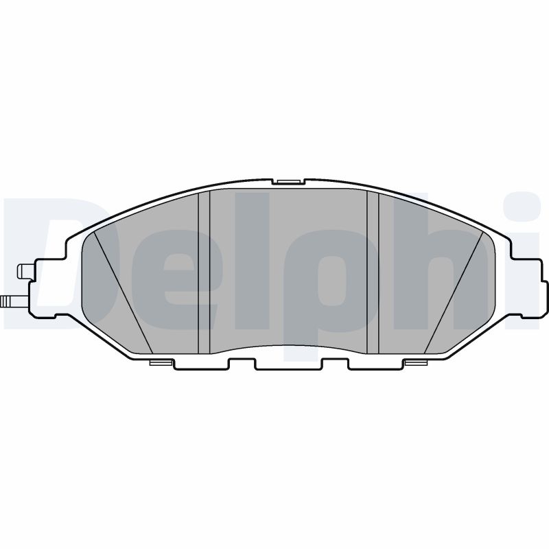 DELPHI LP3278 Kit pastiglie freno, Freno a disco