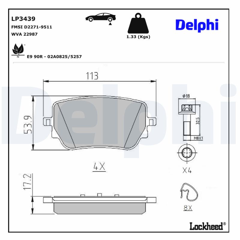 Brake Pad Set, disc brake 2