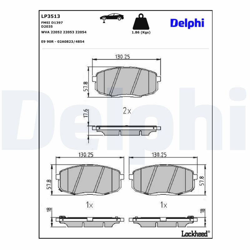 Brake Pad Set, disc brake 2