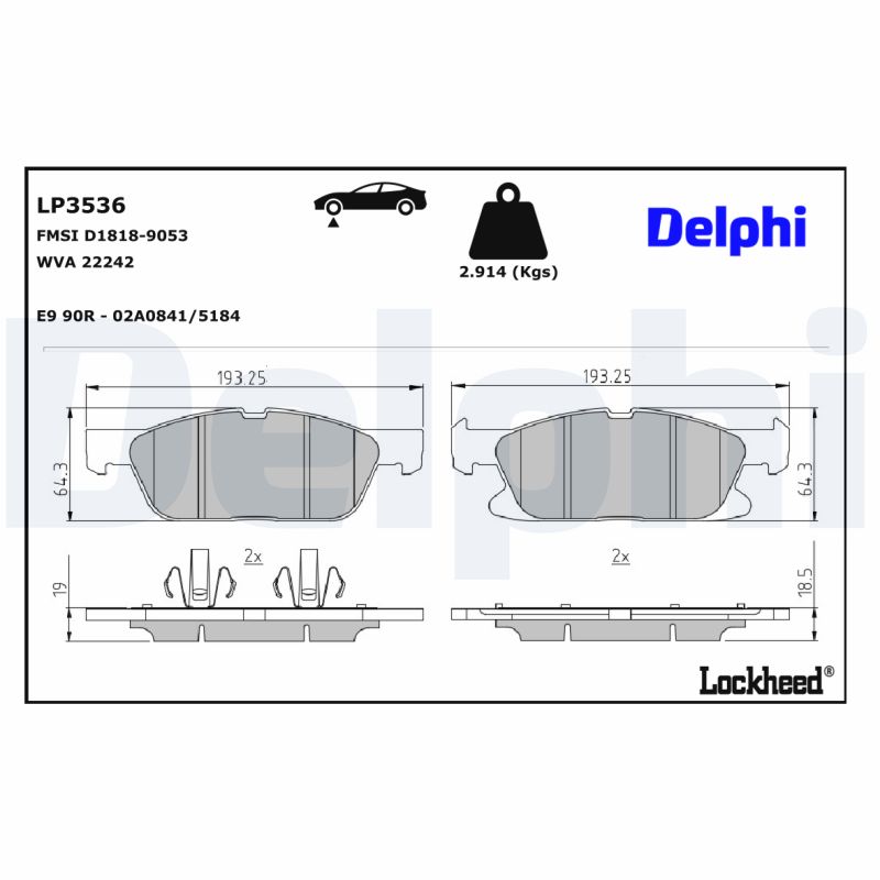 Brake Pad Set, disc brake 2
