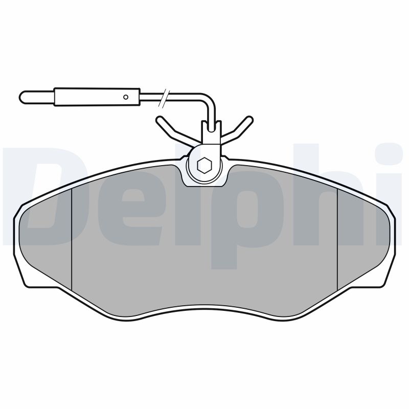 DELPHI LP3624 Kit pastiglie...