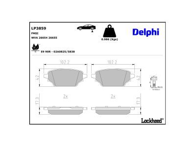 Brake Pad Set, disc brake 3