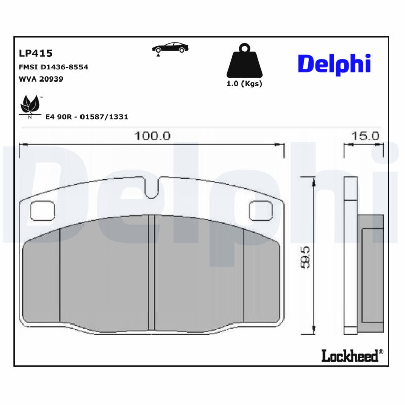 Brake Pad Set, disc brake 2