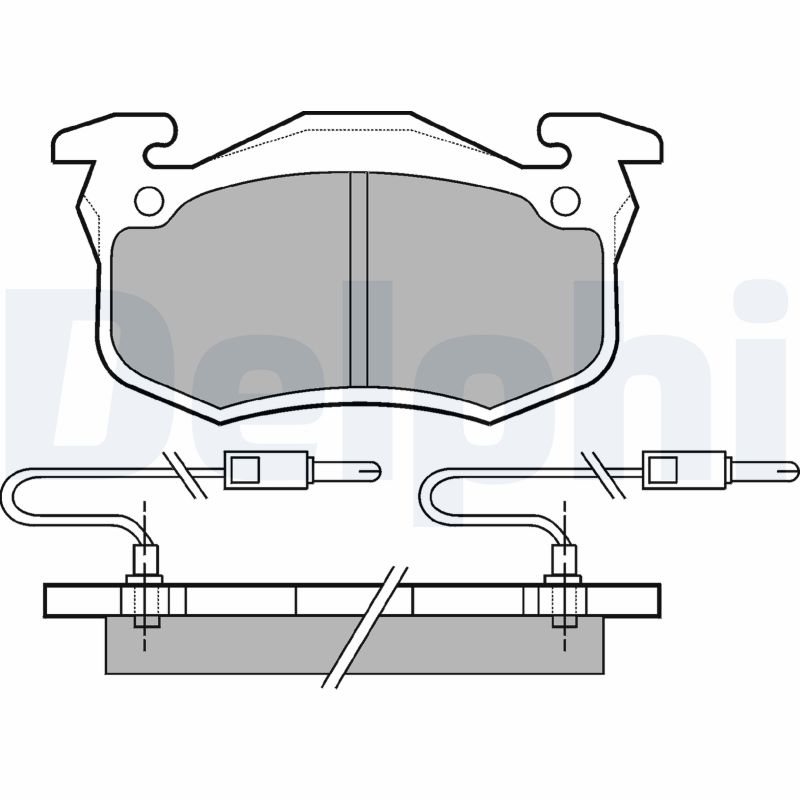 DELPHI LP491 set placute...