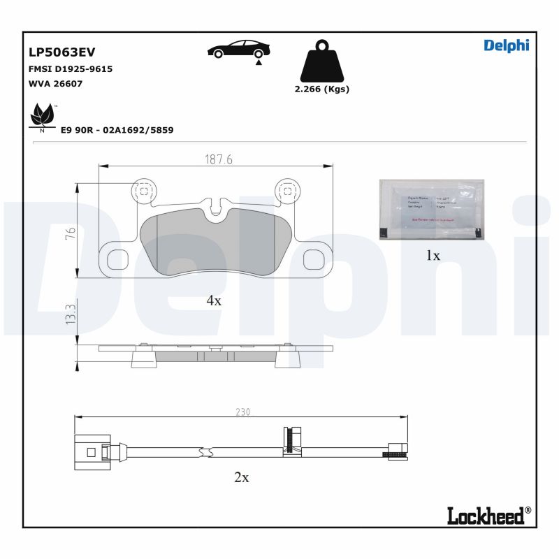 DELPHI LP5063EV Kit...