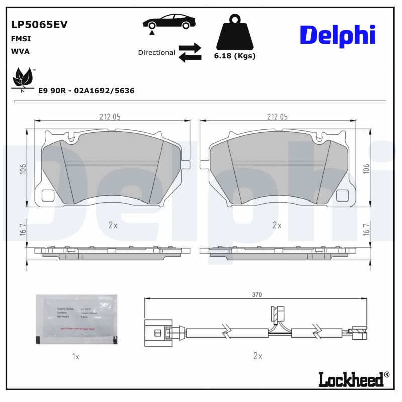 DELPHI LP5065EV Kit...