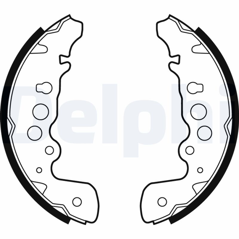 DELPHI LS1882 Set saboti frana