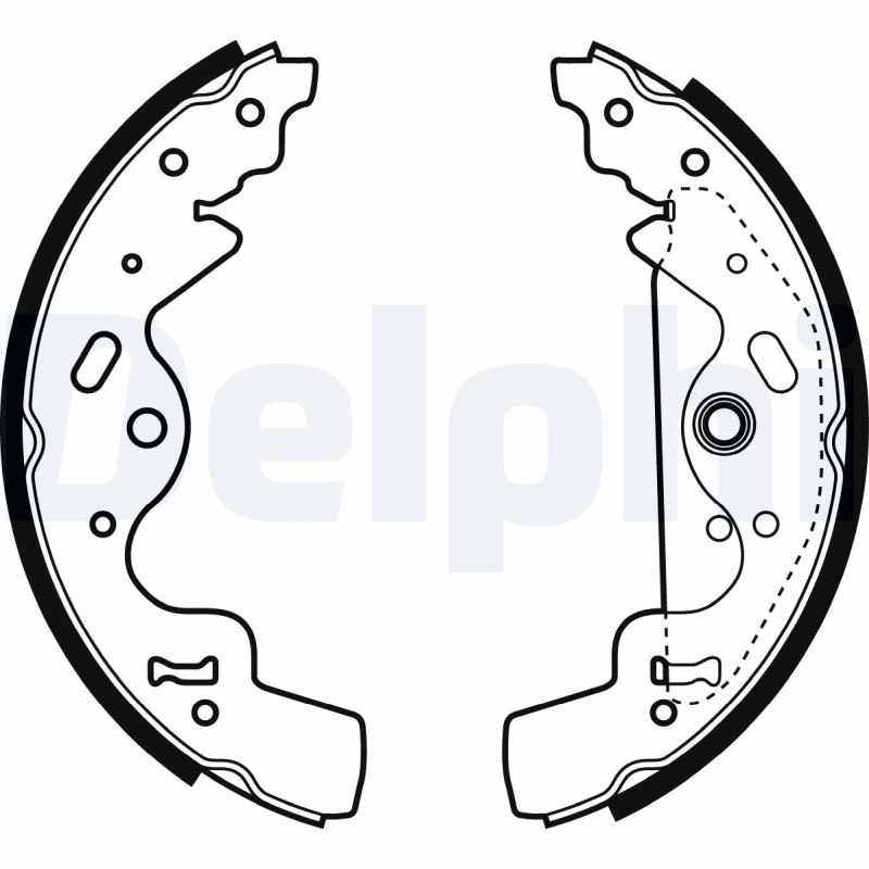 DELPHI LS1941 Kit ganasce freno