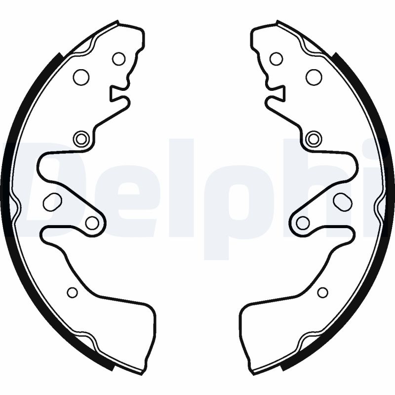 DELPHI LS2024 Set saboti frana