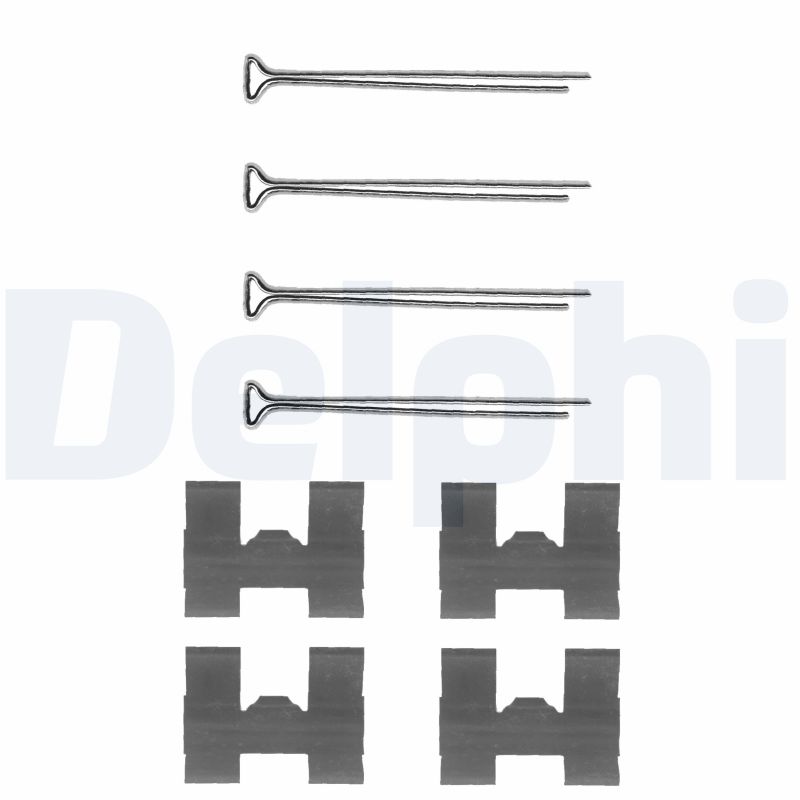 DELPHI LX0040 Kit accessori, Pastiglia freno-Kit accessori, Pastiglia freno-Ricambi Euro