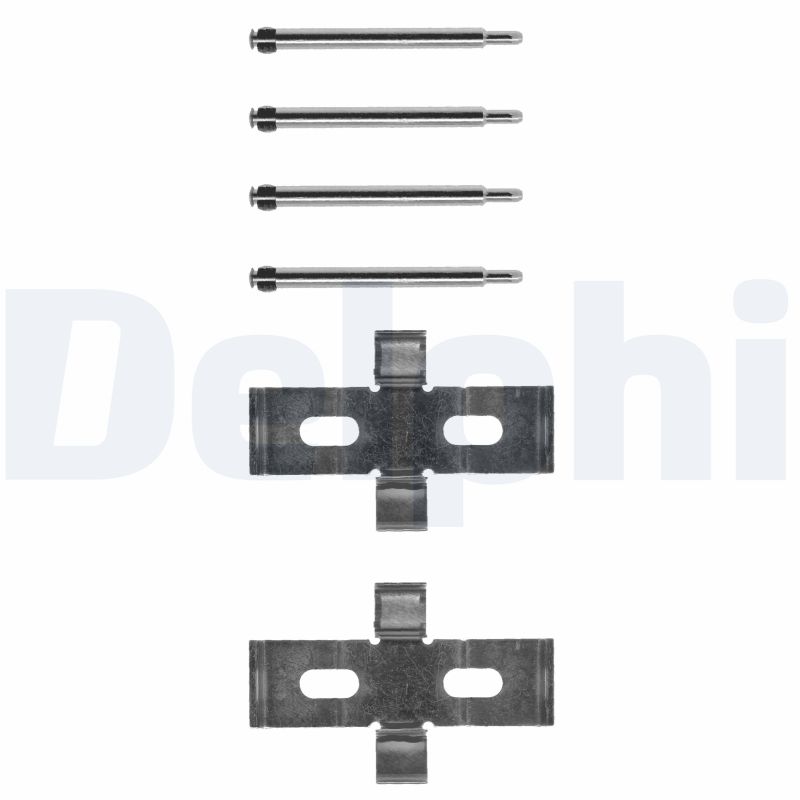 DELPHI LX0052 Kit accessori, Pastiglia freno