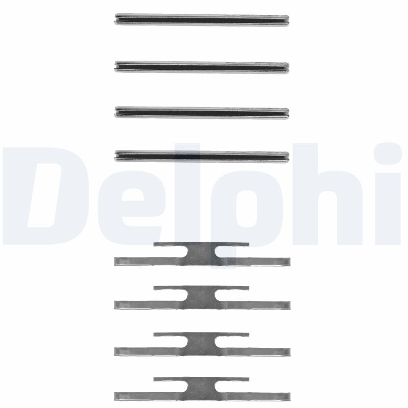 DELPHI LX0055 Kit accessori, Pastiglia freno