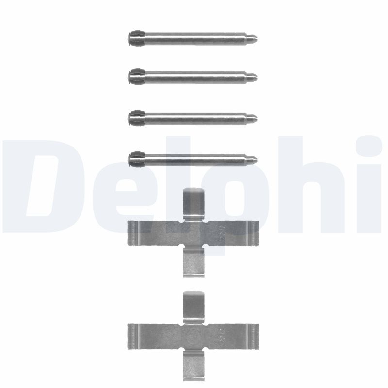 DELPHI LX0070 Kit accessori, Pastiglia freno